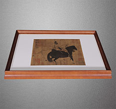 君山书画装裱配框服务案例